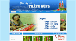 Desktop Screenshot of dencaythanhdung.com