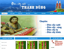 Tablet Screenshot of dencaythanhdung.com